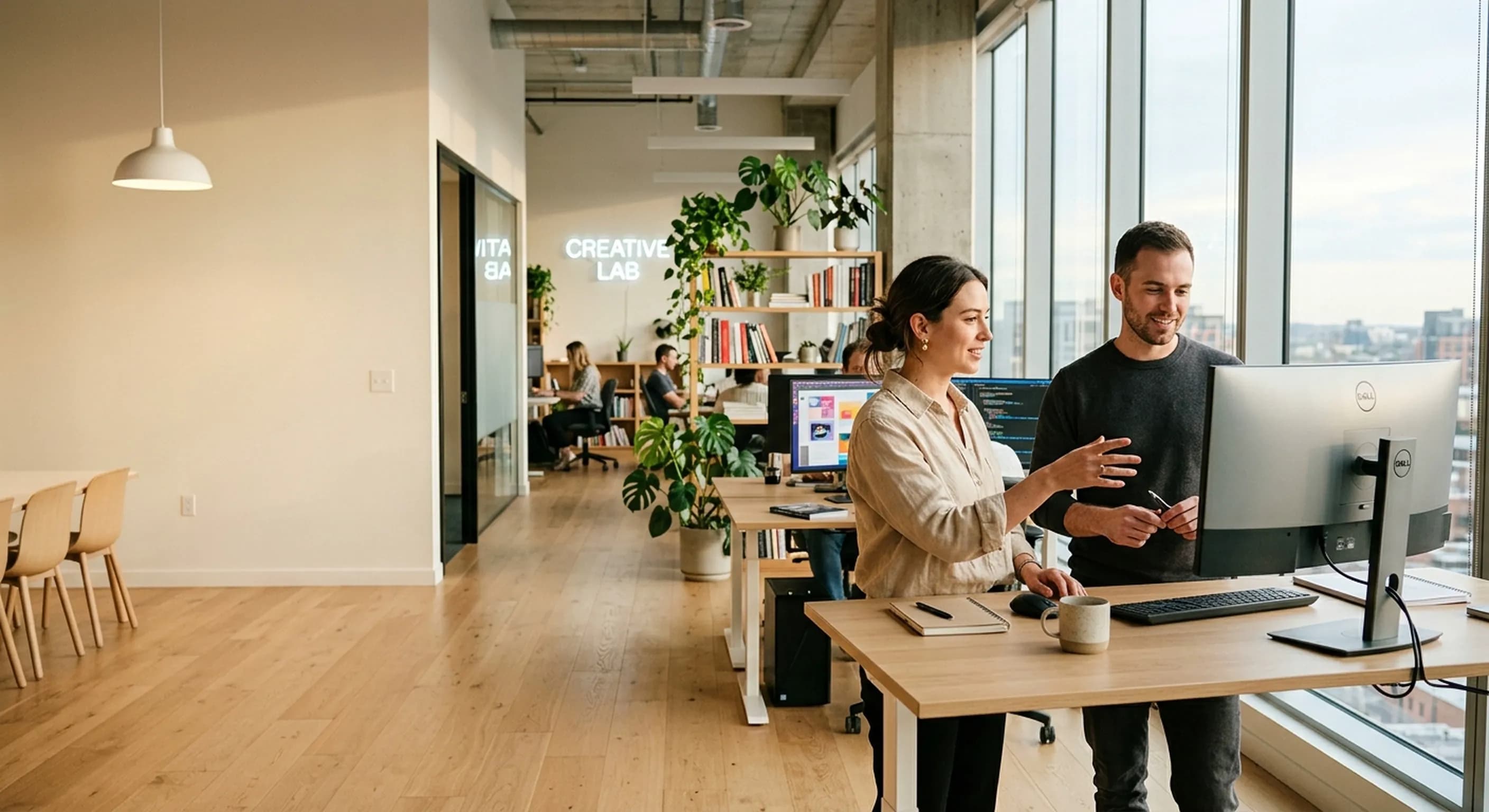 SeoForge — modernes Agentur-Team bei der Arbeit